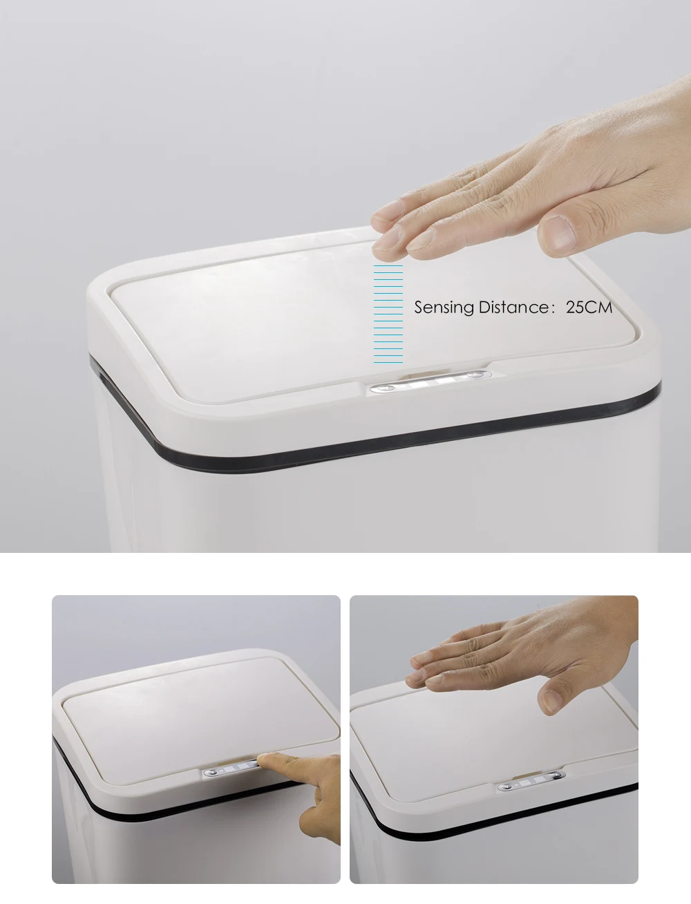 Cubo Basura автоматическое мусорное ведро с интеллектуальным Индукционным датчиком движения кухонный мусорный бак с широким открыванием Lixeira экологически чистые отходы