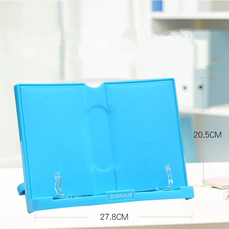 Портативная подставка для книг держатель чтения полка документов складной