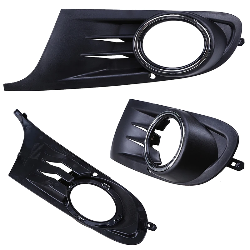 Posbay левый передний бампер для автомобиля Нижняя решетка противотуманный