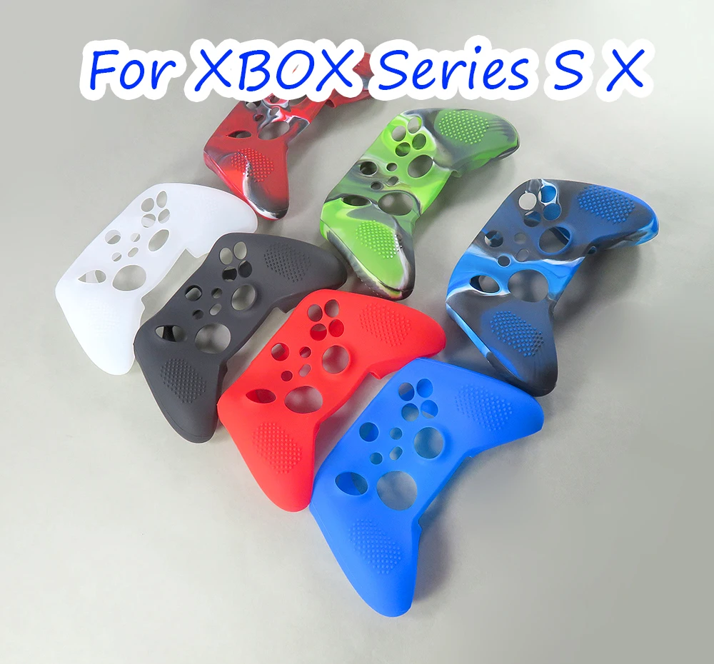 1 шт. для XBoxSeries X S тонкий контроллер защитный силиконовый гелевый чехол для Xbox Series X S геймпад (art.: 3920d2d58ce8a) - 3920d2d58ce8a