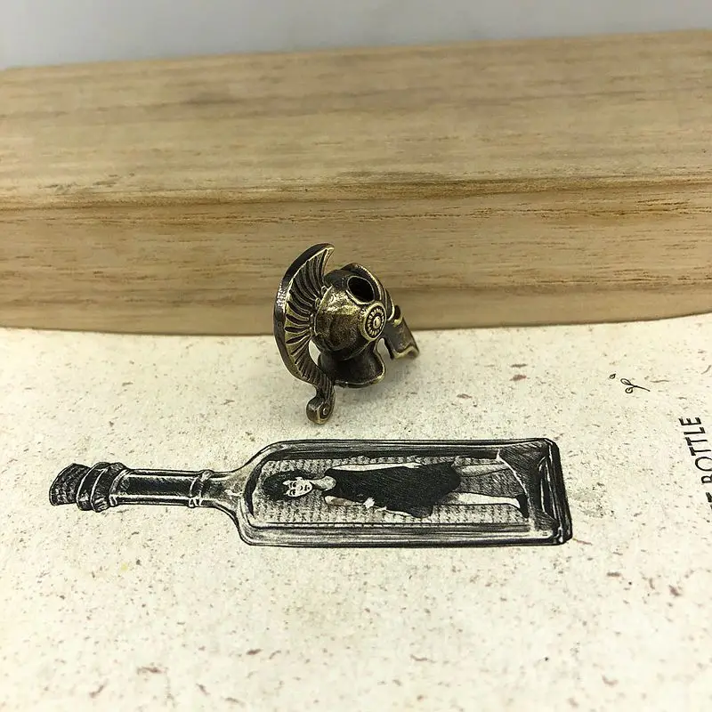 EDC латунные бусины для ножей ремешок шлема бисер Паракорд DIY подвеска|Паракорд| |