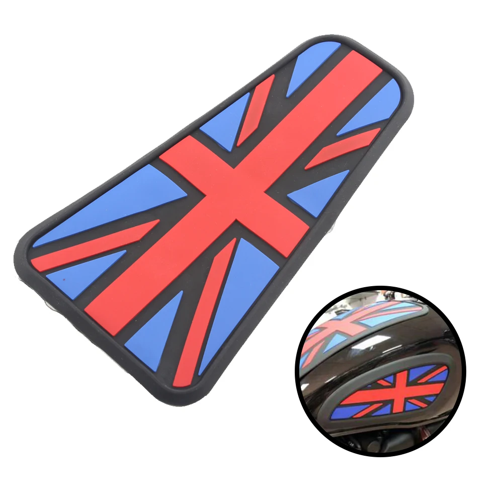 

Motorcycle Retro Gas Fuel tank Rubber Sticker Protector Sheath Knee Tank pad Grip Decal For Harley Dyna For Honda Tank Sticker