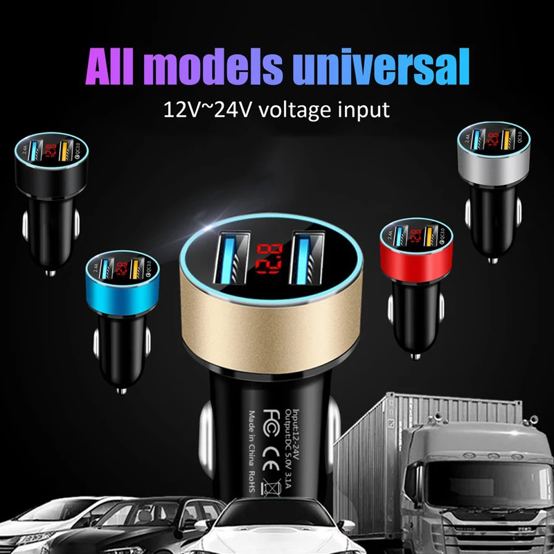 Автомобильное зарядное устройство с разъемом USB Type-C для Samsung A20E A40 A50 A70 A51 A71 Huawei P30