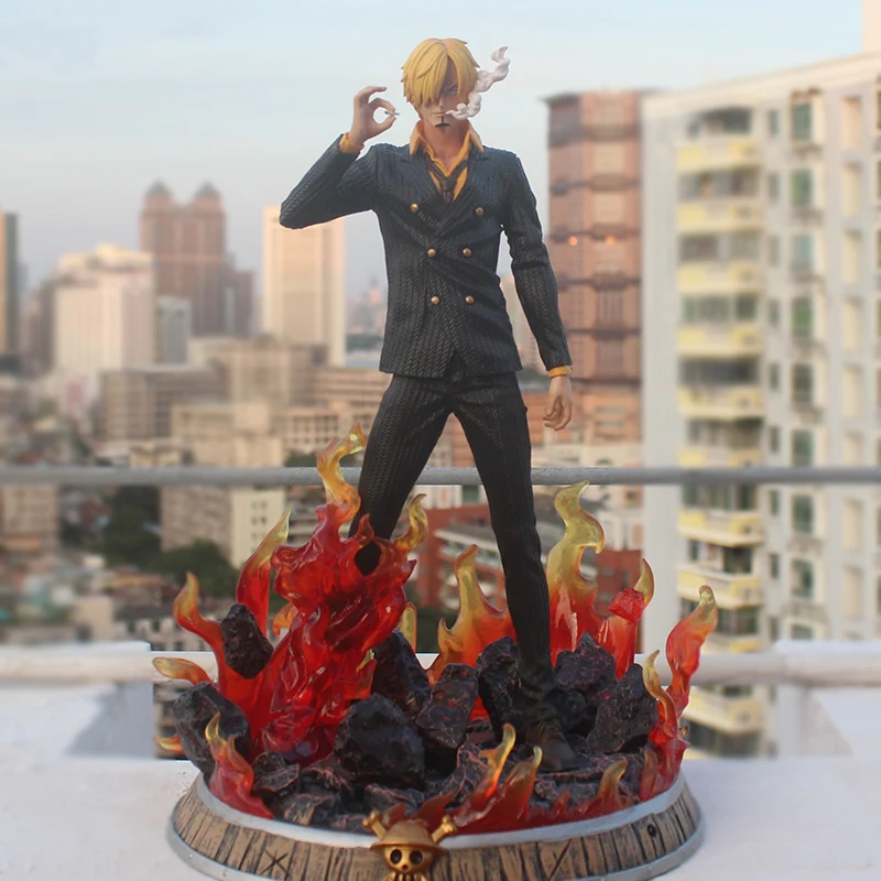 

38cm One Piece SANJI GK Statue Figurine Vinsmoke Sanji pvc Collection Model Figure Toys for Boys