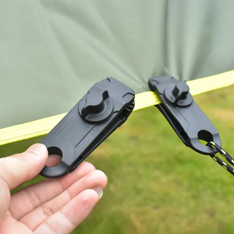 

A252 Tent added pull point shark clip outdoor camping canopy hook large tent clip wind belt barb clip 10 pieces/bag