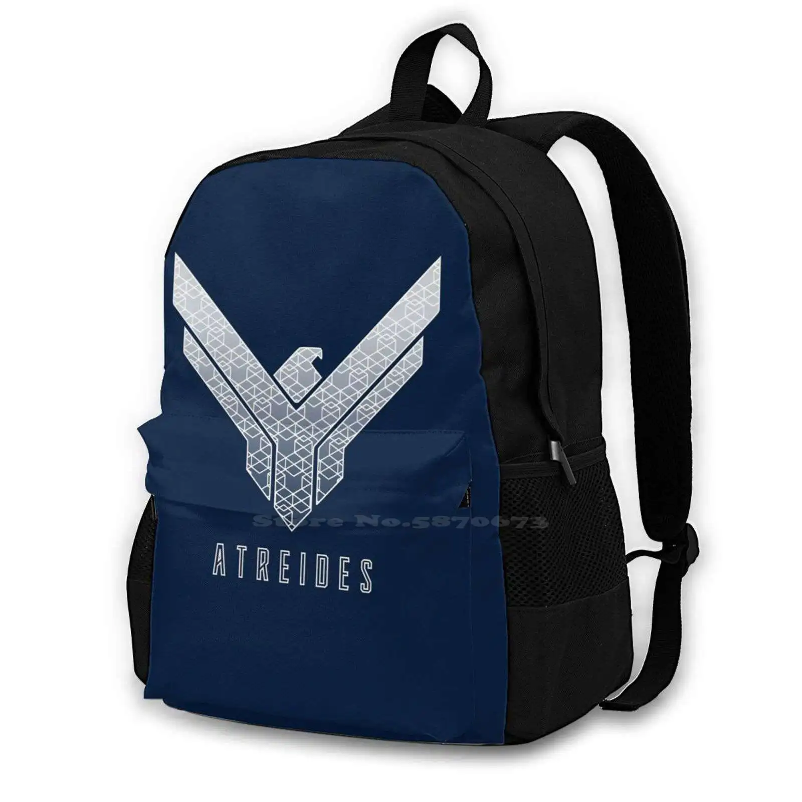 

Atreides (Gradient) New Arrivals Unisex Bags Casual bag Backpack Dune 2020 Movie Pattern Geometry Timothee Chalamet Film House