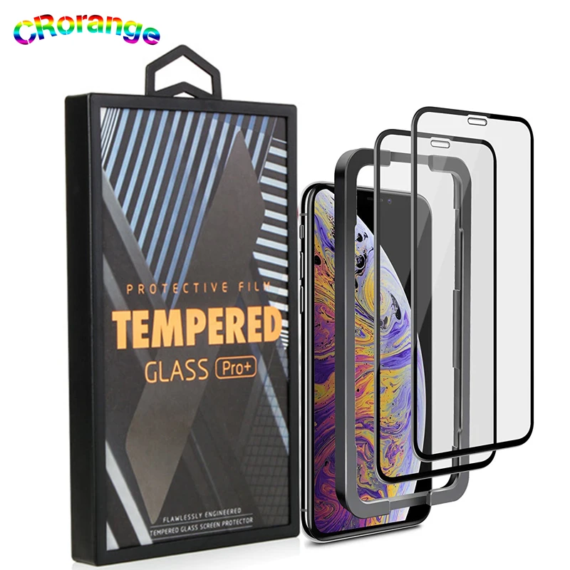 Защитное стекло для iPhone протектор экрана из закаленного стекла 11Pro Max XS XR se2020 12 mini