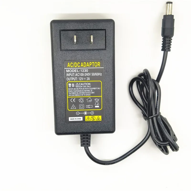 Универсальный адаптер питания 5 В 12 24 постоянного тока 1A 2A 3a 5a 6a 8a блок зарядное