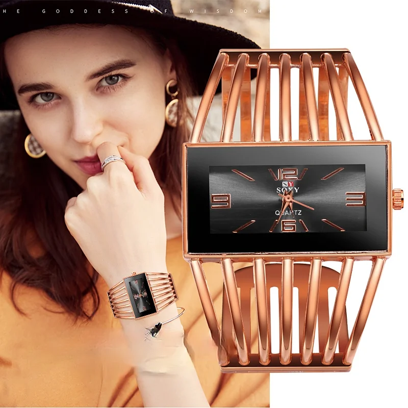 

2021 New Quartz Watches Women Luxury Bracelet Watche Ladies Dress Creative Clock Watches Relojes Mujer