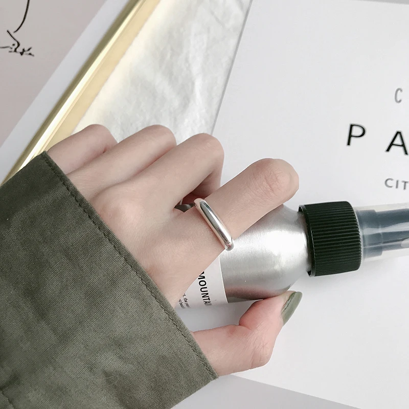 Женское и мужское кольцо с большим пальцем прямоугольное квадратное из