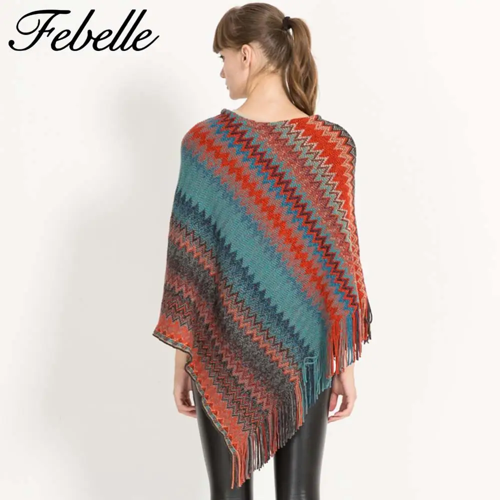 Febelle женская мода зимний кашемировый шарф шаль свободные комплекты летучая мышь