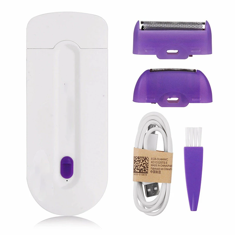 

Professional Painless Hair Removal Kit Laser Touch Epilator USB Rechargeable Women Body Face Leg Bikini Hand Shaver Hair Remover