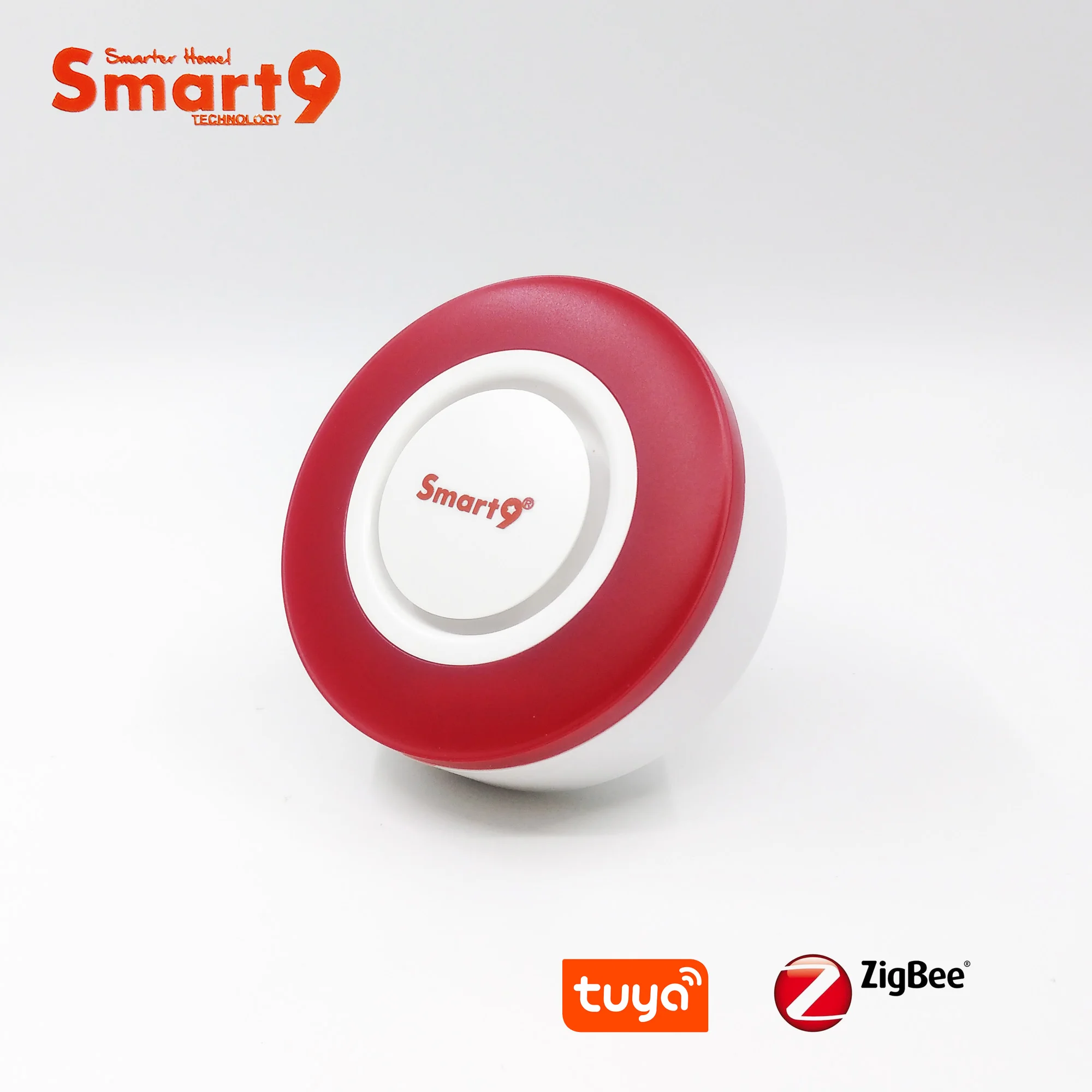 Smart9 сигнализация ZigBee Hooter работает с TuYa Hub умная сирена со звуком и