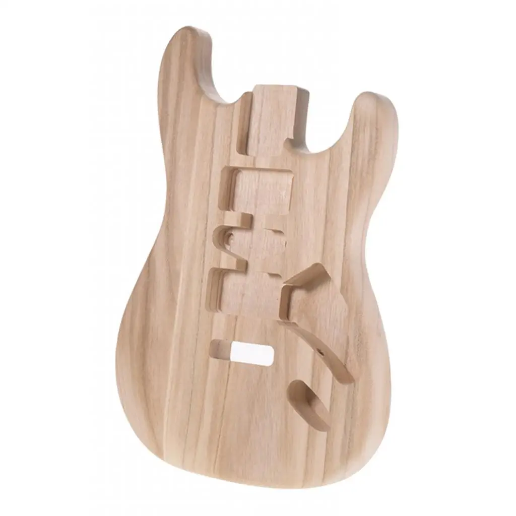 Деревянный корпус гитары Soild деревянный Luthier инструмент для ST Струнные