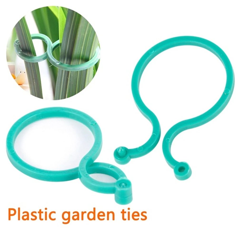 50 шт. садовые зажимы для растений лозы овощей томатов выращивания в вертикальном