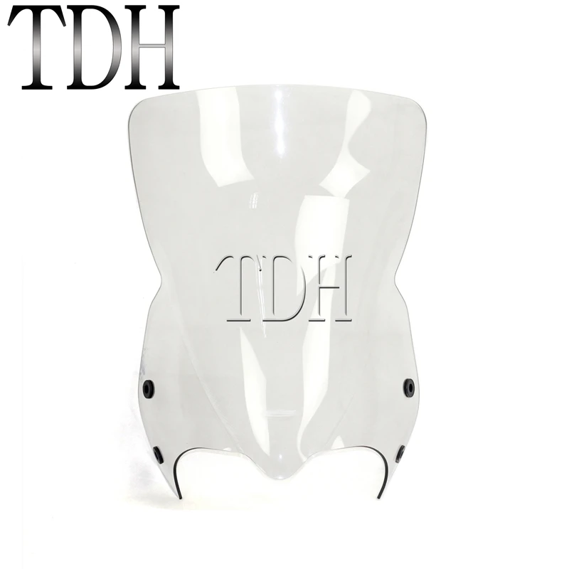 Black Tint Sport Touring Windshield Air Deflector Spoiler for M109R M50 M90 BOSS Limited Edition 2006- Cruiser Windscreen