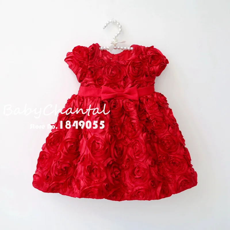 

Kids Party Wear Dresses For Girls Toddler Girl Flower Dress Christmas Costumes Baby Girls Birthday party Princess Dresses Gowns