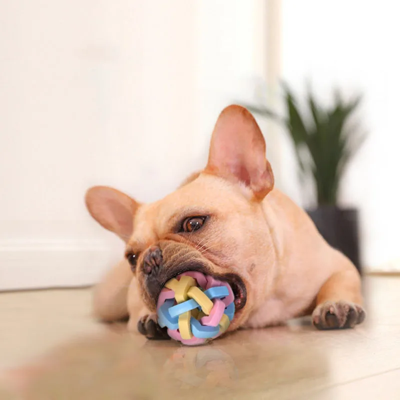 

Pet Dog Puppy Squeaky Chew Toy Sound Pure Natural Non-toxic Rubber Outdoor Play Small Big Dog Funny Ball Chihuahua - Toys