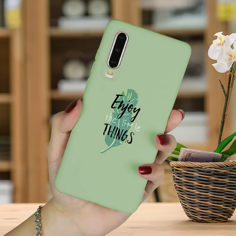 QBVLSYZ Милый матовый чехол для телефона huawei P Smart P30 Pro P9 Plus, силиконовый чехол на заднюю панель P20 Lite, чехол для huawei P10 Lite Funda - Цвет: QBVLSYZ