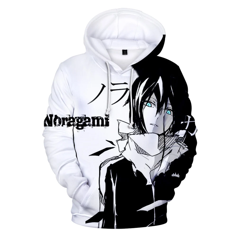 

Anime Stylish New Noragami Manga Man Tracksuit Sweatshirt Women Harajuku 3D Hoodies Casual 2021 New Pullovers Adult Kids Clothes