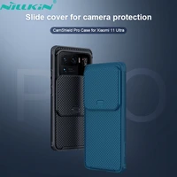 nillkin for xiaomi mi 11 ultra case for mi 11 lite camshield case slide camera protection back cover for xiaomi mi 11 pro cases