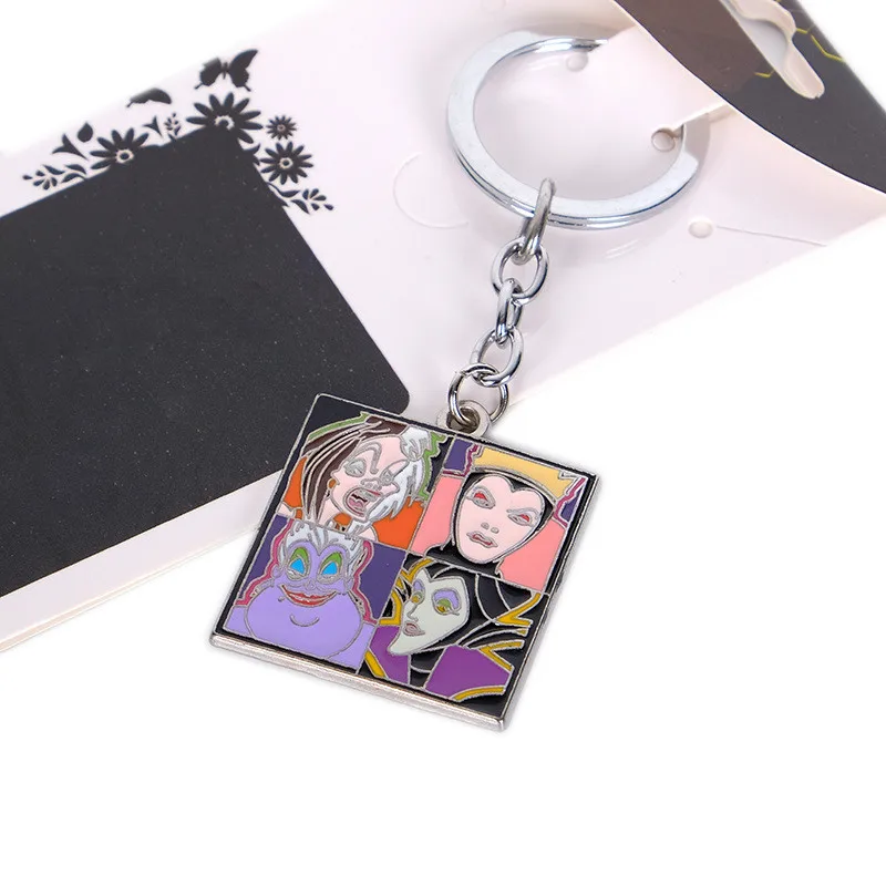 Maleficent Ursula, злодеи, Cruella, цинковый сплав, металлический мужской брелок, брелок, подарки, брелок, украшения, подвеска, забавные игрушки для косплея