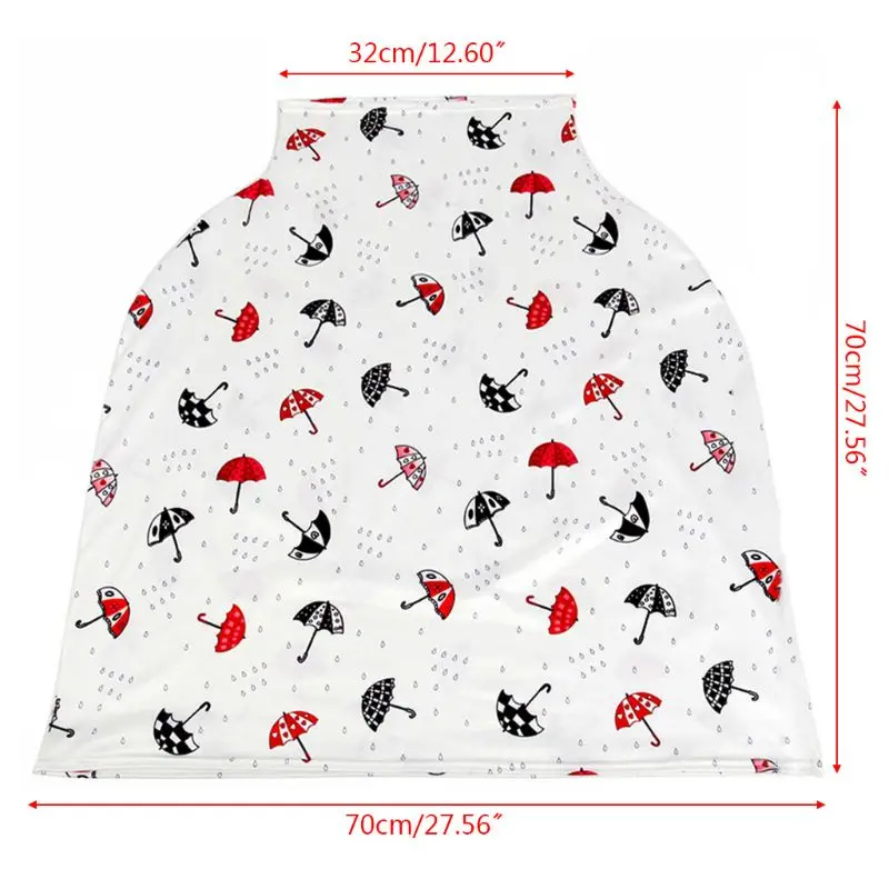 

Baby Feeding Breastfeeding Scarf Car Seat Stroller Protective Cover Newborn Girls and Boys Multipurpose Stretch Shawl Wrap