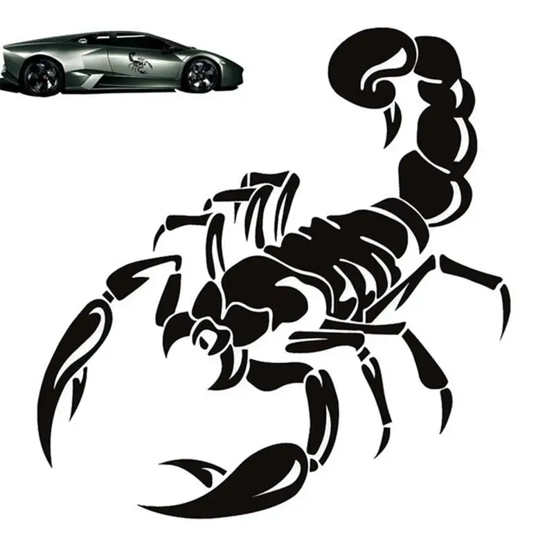 Наклейки с тотемными животными скорпионами автомобильные наклейки кузова