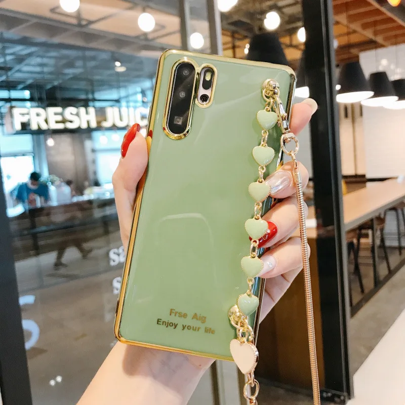 

Bracelet xs max applicable x Avocado green apple x mobile phone case crossbody can carry iPhone11promax lanyard