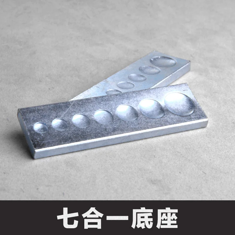 1 шт. ручные кожаные инструменты сшитая кожа резная двойная заклепка грибы для