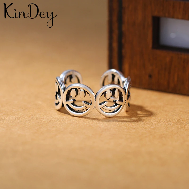 Kindey оптовая продажа настоящий Серебряный цветной круг кольца для женщин