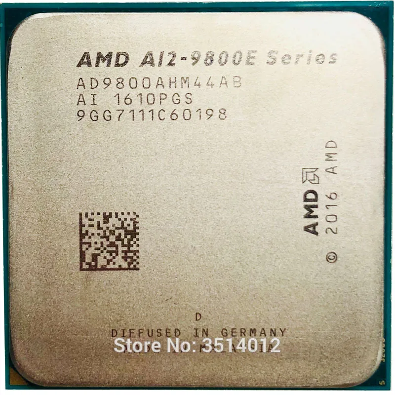 AMD A12 Series 9800E 9800 E 3 1 ГГц Quad Core Процессор процессор AD9800AHM44AB гнездо AM4 satmak 9800| |