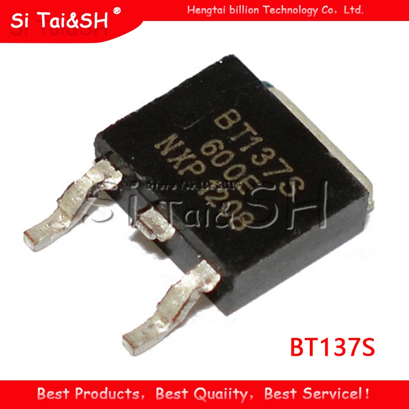 10 шт. BT137S 600E triac SMD TO252 упаковка новый оригинал| |