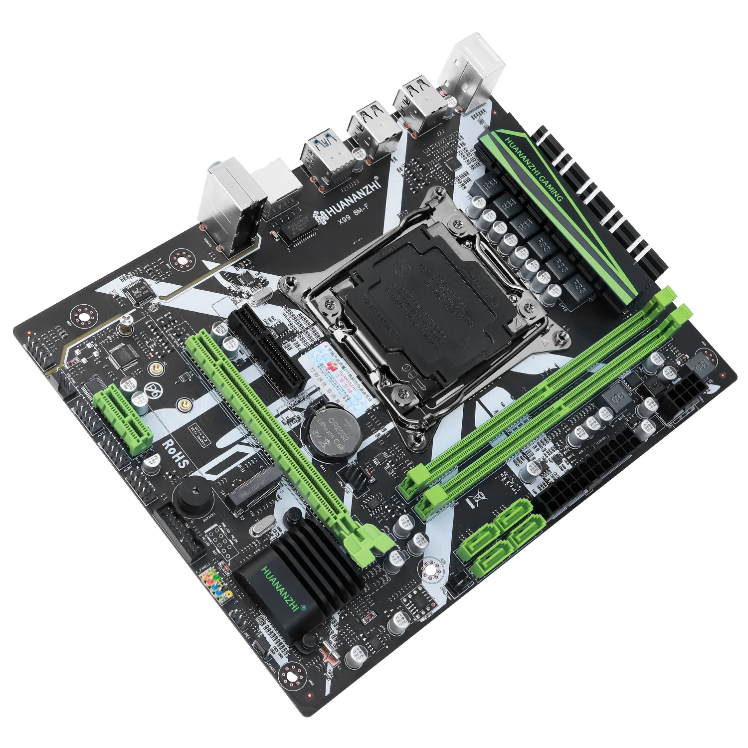 Kaufen HUANANZHI X99 8M F X99 Motherboard Combo Kit Set Intel XEON E5 2678 V3 Unterstützung 2 * DDR4 RECC NON-ECC Speicher M.2 NVME USB 3,0