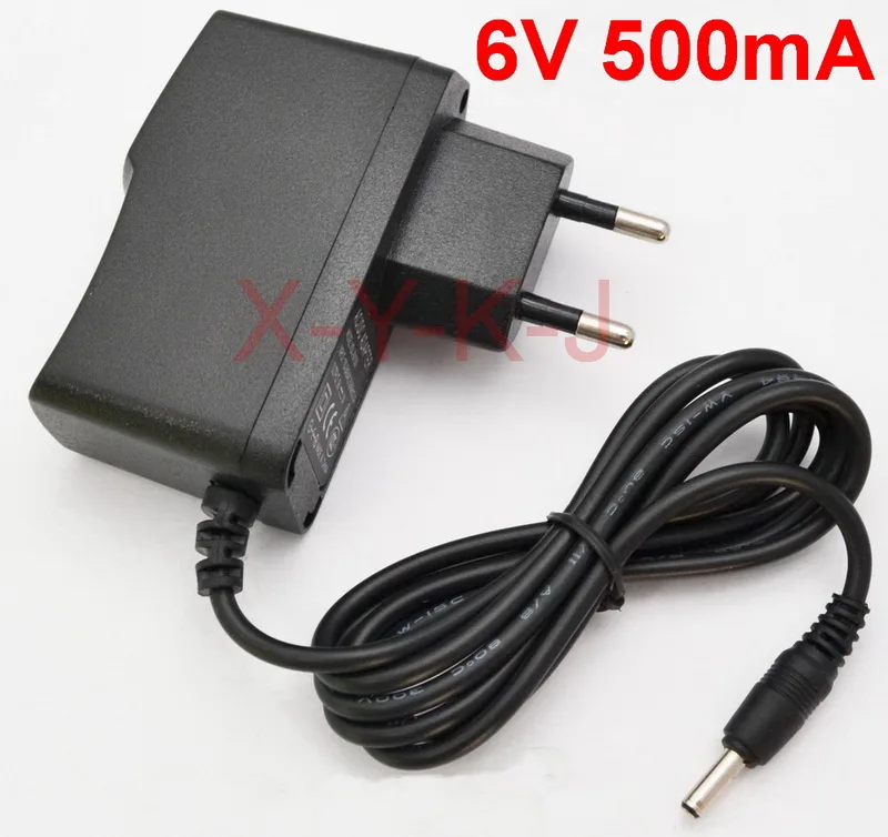 EU 1 шт 6V 500mA EU/US/UK AU acharger для телефона Philips CD27xx CD28xx CD68xx CD18xx Питание адаптер для мобильного телефона PHILIPS SSW-1920EU-2 - Цвет: EU