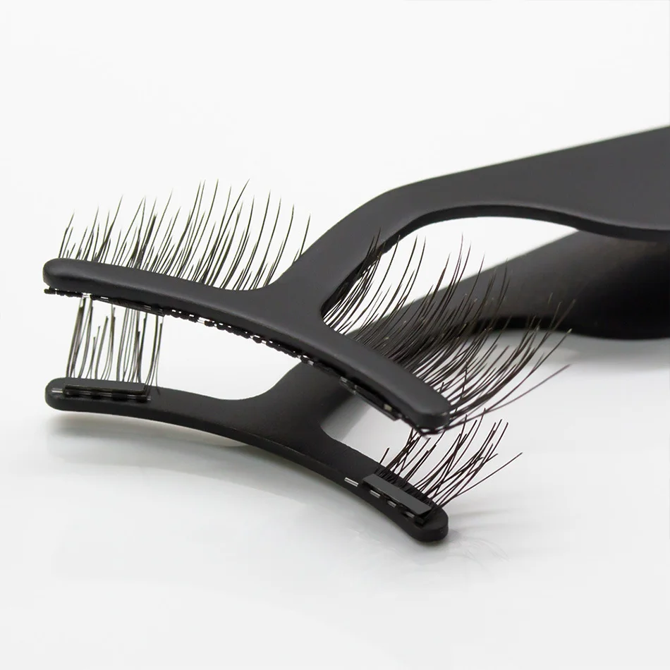 6 шт. магнитные ресницы невидимые норковые с пинцетом 3D толстые полные полосы