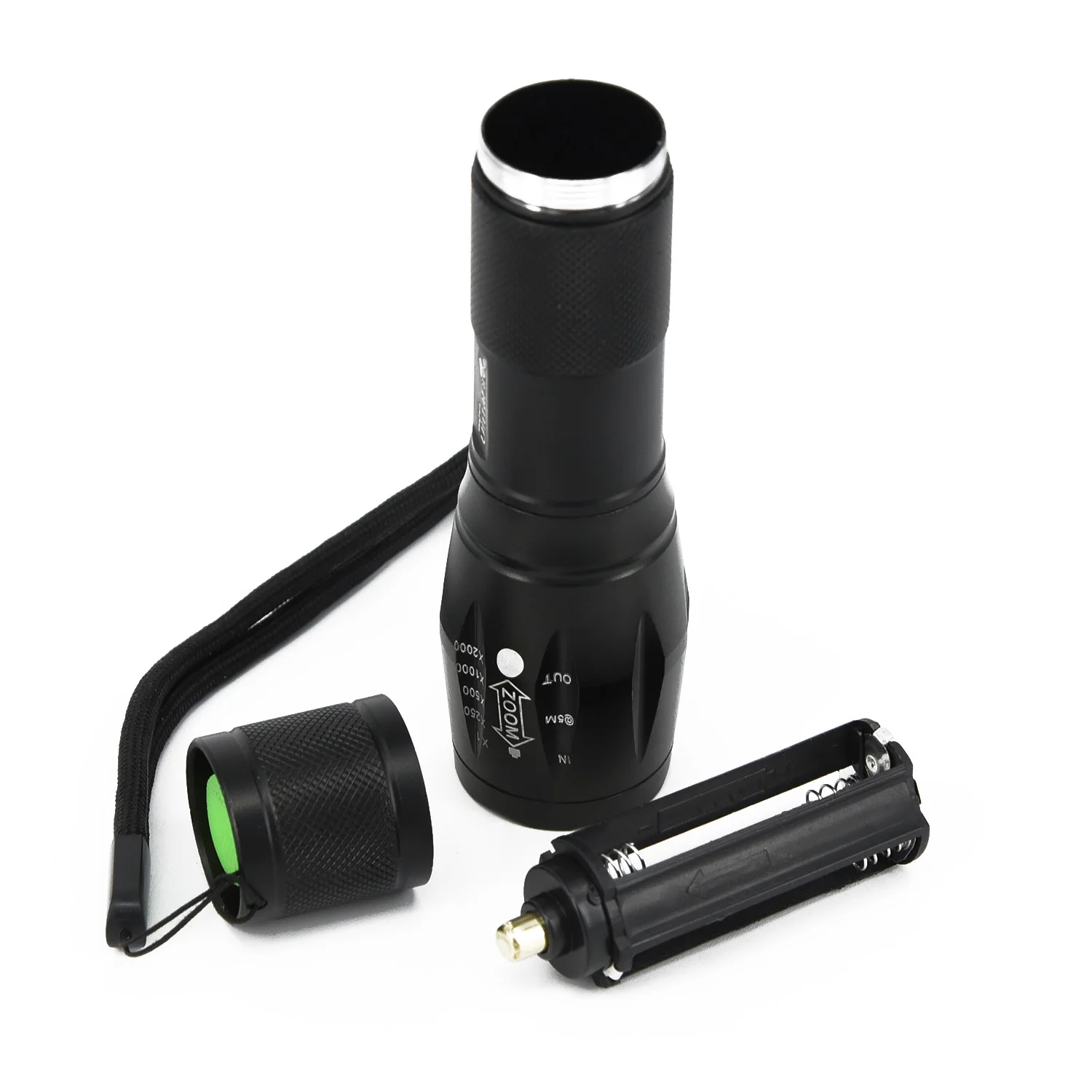 Водонепроницаемый портативный светодиодный фонарь XML T6 3 режима для кемпинга