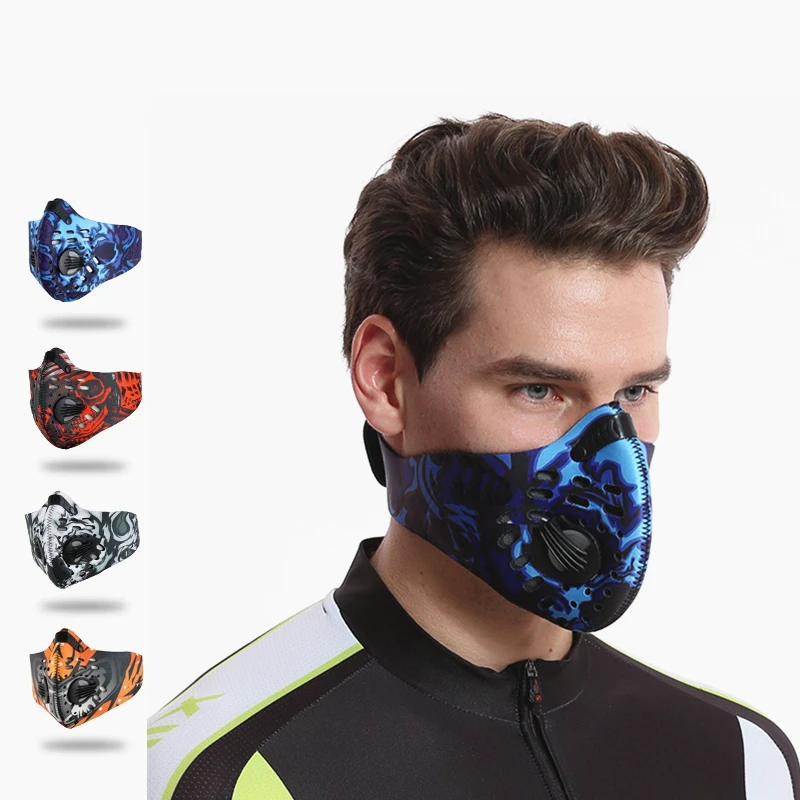 

Cycling Mask Winter Fleece Windproof Cold-proof Warm Half Face Mask Running Camping Hiking Skiing Bike Motorcycling Sports Mask