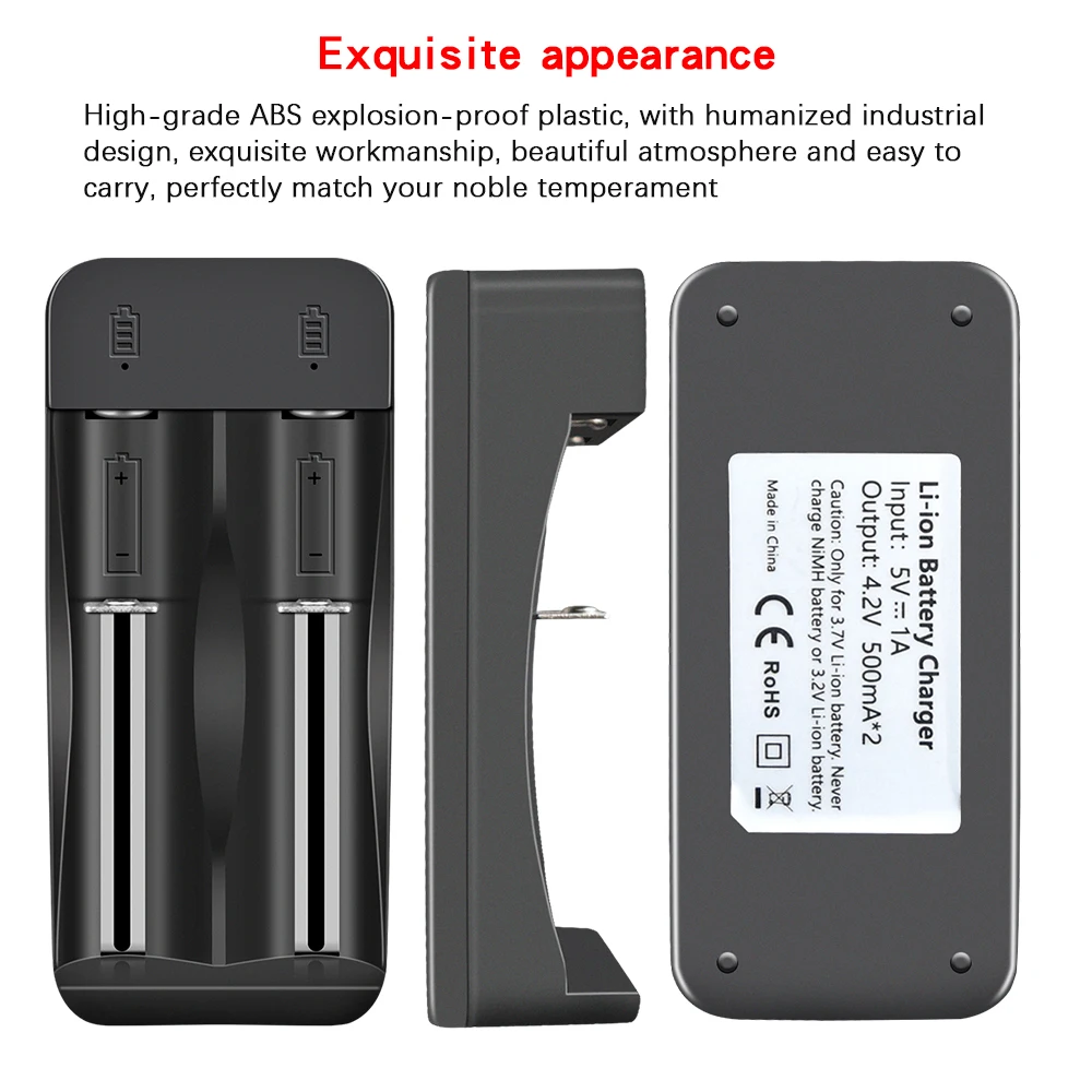 Зарядное устройство для литий ионных аккумуляторов 3 7 в 18650 14500 18500 16350 + 26650