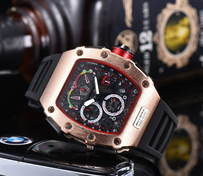 

mens Richard Watches Top Brand Luxury RM Same style Watch en's Quartz Automatic Wristwatches DZ ale Clock Reloj Hombre