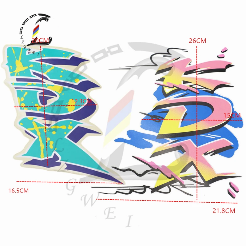Наклейка на топливный бак мотоцикла Kawasaki KDX KDX125 250 KDX200 KDX175 KDX220 KDX250 KDX400 KDX450