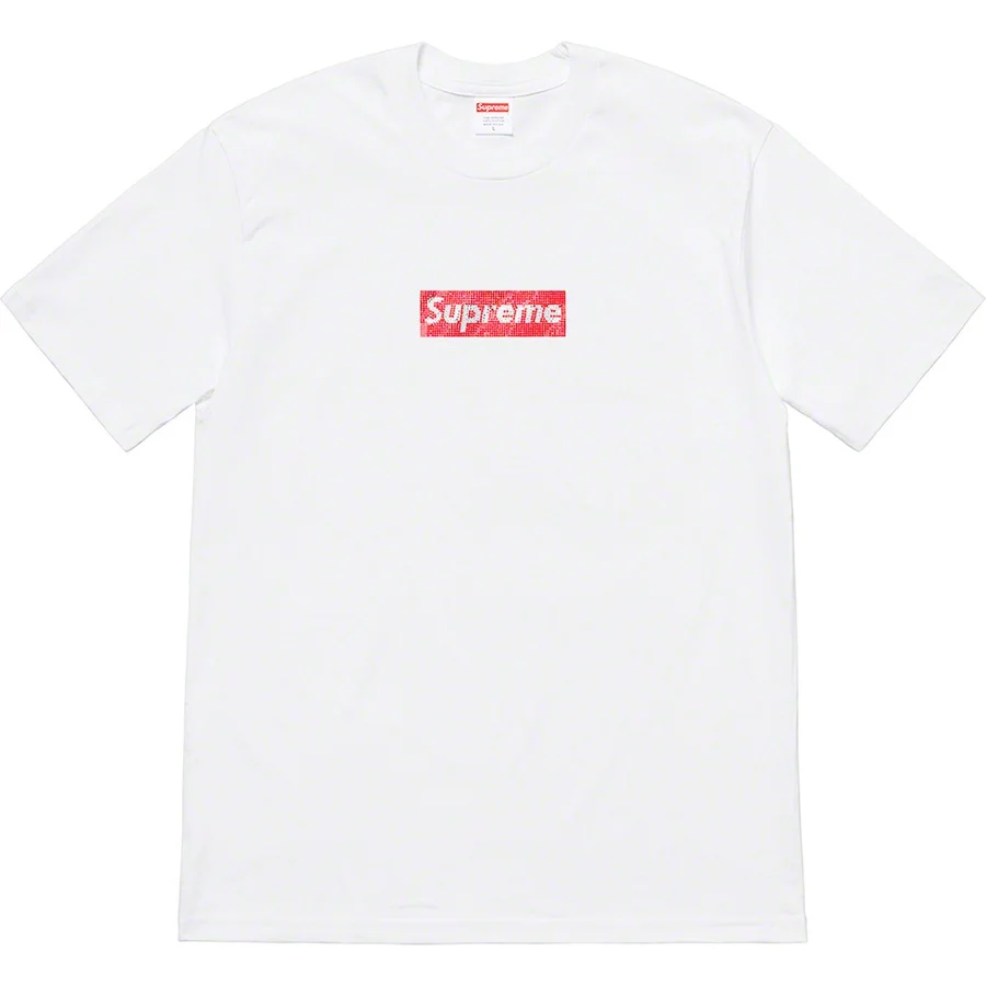 

Supreme Swarovski Tee 25th Anniversary Joint Box T-shirt