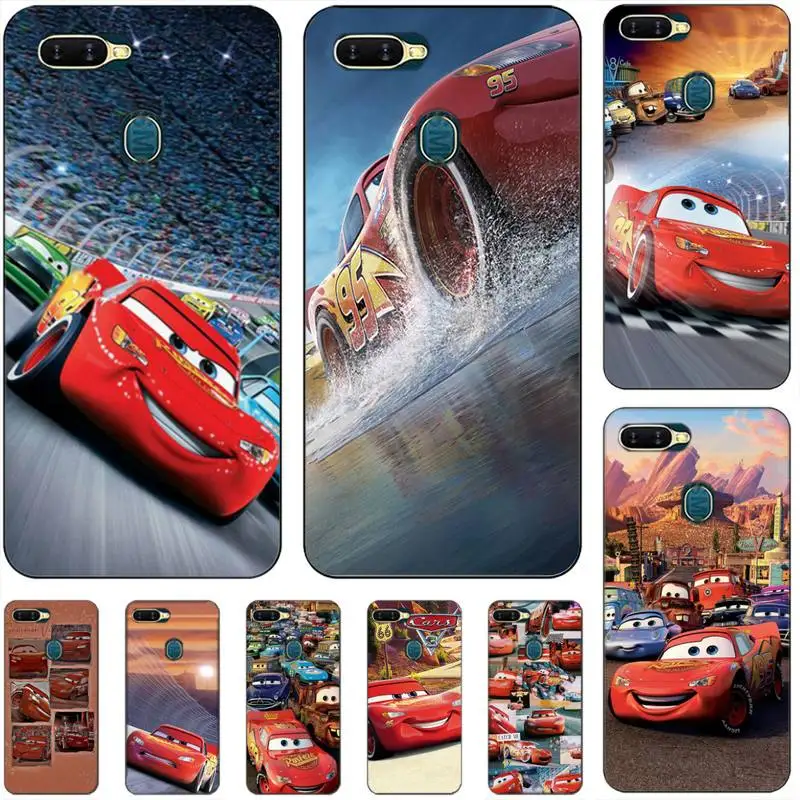 

Phone Case For Oppo Reno2 Z 2Z A1k 3s 71 83 Realme5 XT R9S Plus 15 17 Pro F11 11pro Cartoon CARS Movie