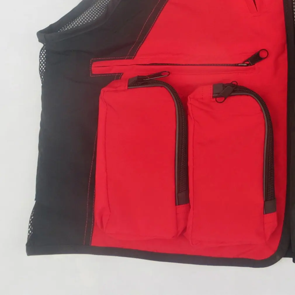 

Multi Pocket Sleeveless Waterproof Photography Outdoor Fishing Vest Survival Safety Life Jacket