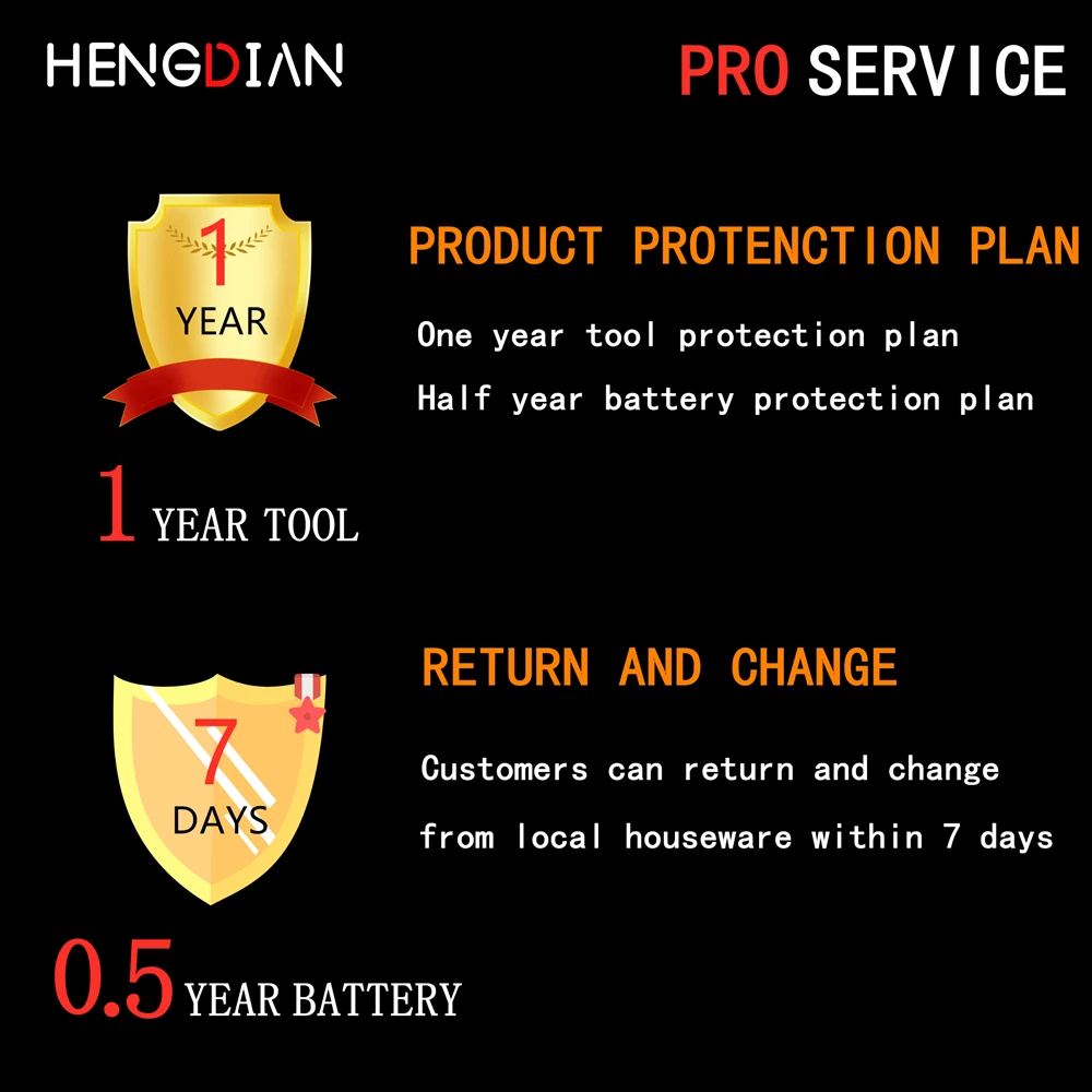

HENGDIAN Electric Drill Professional Cordless Impact Drill