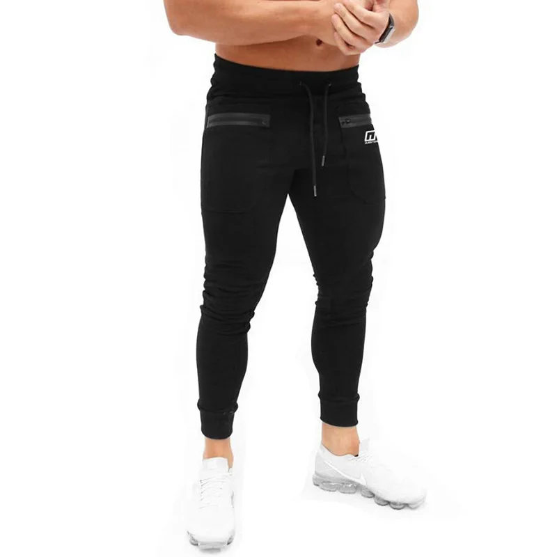 2019 Мужские Jogger плюс размер 3xl спортивные брюки мужские фитнес бодибилдинг