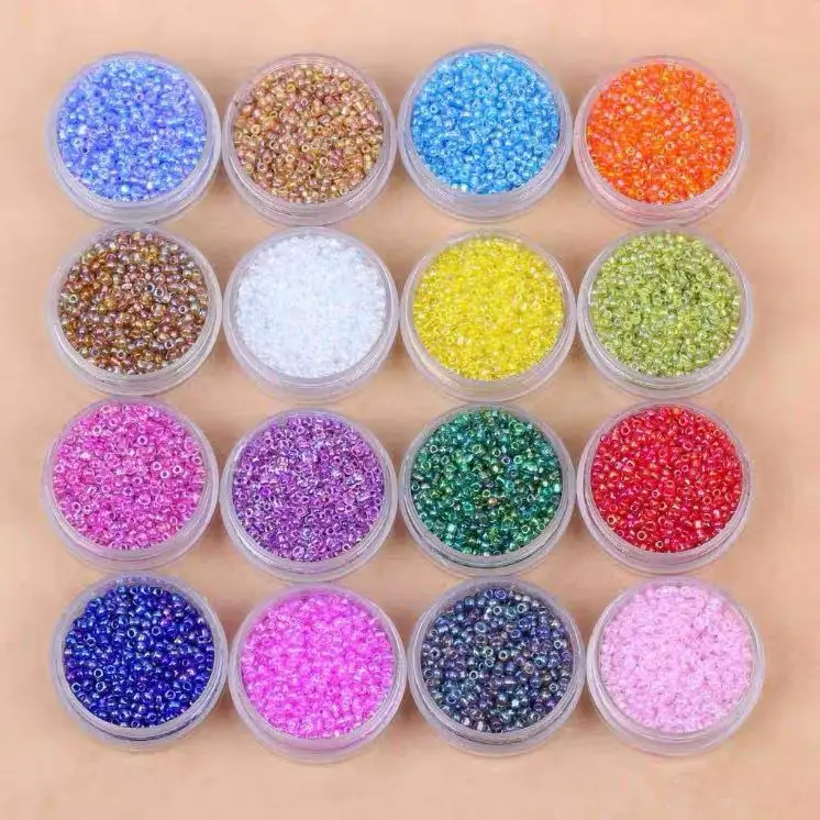 Бусины из чешского стекла 15 г/лот 2 мм|seed beads|glass seed beadsbeads for jewelry making |