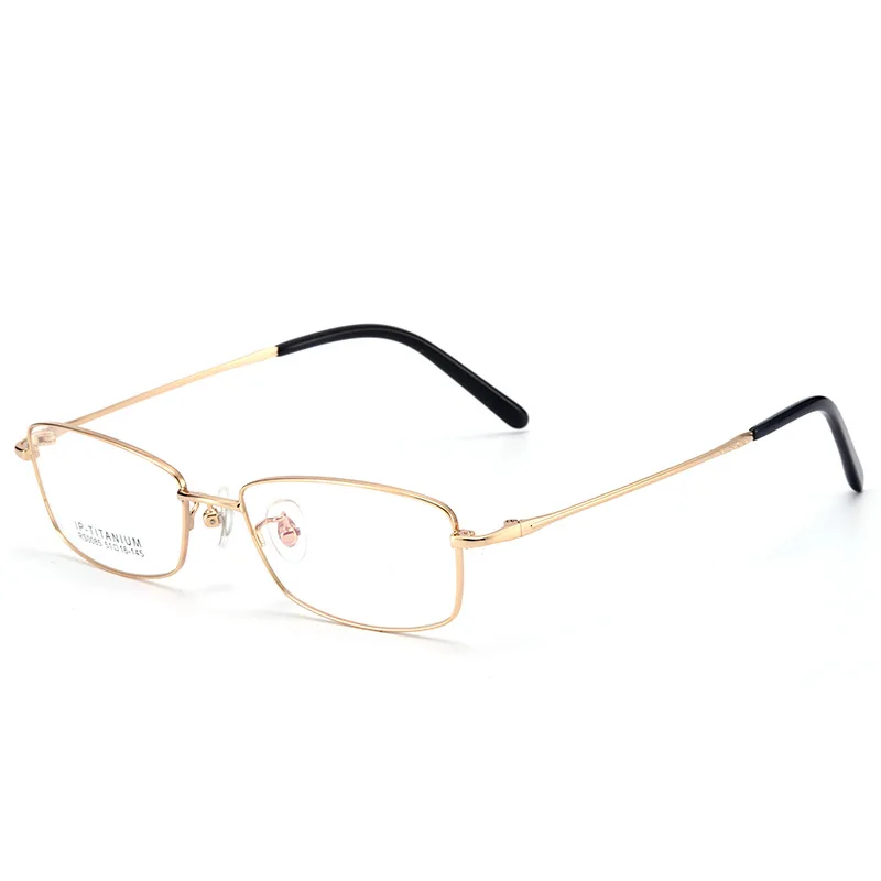 Viodream Full Glasses Frame Pure Titanium Simple Small Business Men Lightweight Optical Oculos De Grau Masculino | Аксессуары для