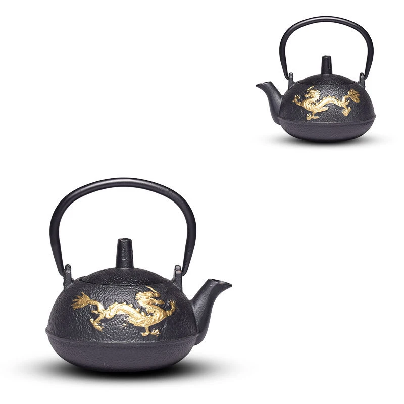 Маленький Железный чайник 10 унций 0 3л чугунный ручной работы металлический для