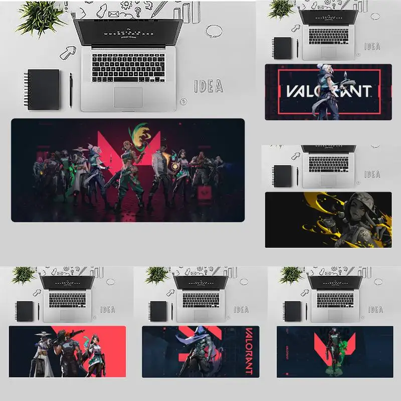 

valorant hot Silicone large/small Pad to Mouse Game X XL XXL Non-slip Cushion Thickness 2mm